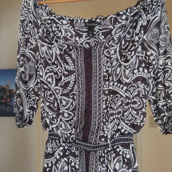 White House black market summer , long dress💐 - Picture 7 of 8